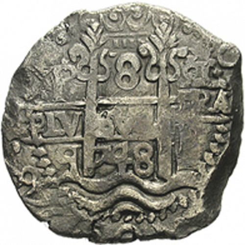 8 Reales Obverse Image minted in SPAIN in 1748Q (1746-59  -  FERNANDO VI)  - The Coin Database