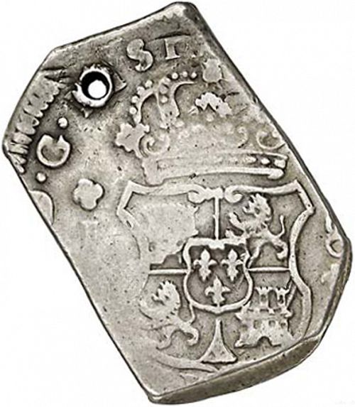 8 Reales Obverse Image minted in SPAIN in 1752J (1746-59  -  FERNANDO VI)  - The Coin Database