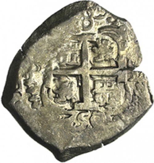 8 Reales Reverse Image minted in SPAIN in 1750Q (1746-59  -  FERNANDO VI)  - The Coin Database