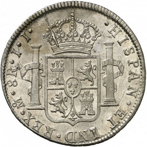8 Reales Reverse Image minted in SPAIN in 1813JJ (1808-33  -  FERNANDO VII)  - The Coin Database