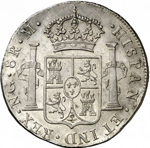 8 Reales Reverse Image minted in SPAIN in 1813M (1808-33  -  FERNANDO VII)  - The Coin Database