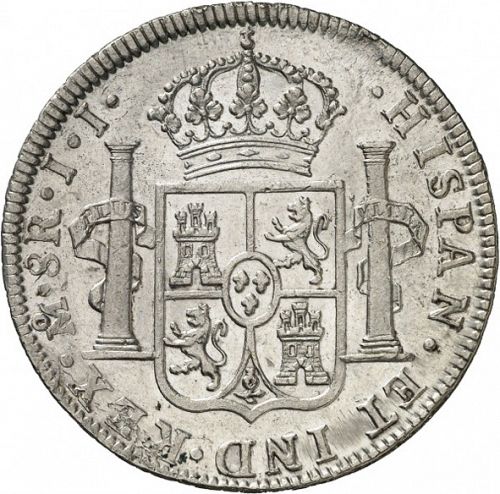 8 Reales Reverse Image minted in SPAIN in 1816JJ (1808-33  -  FERNANDO VII)  - The Coin Database