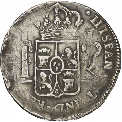 8 Reales Reverse Image minted in SPAIN in 1818RM (1808-33  -  FERNANDO VII)  - The Coin Database