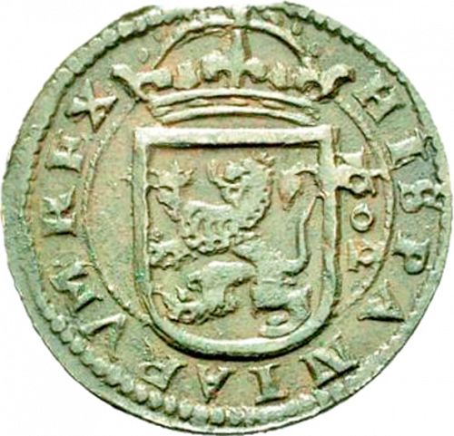 8 Maravedies Reverse Image minted in SPAIN in 1602 (1598-21  -  FELIPE III)  - The Coin Database