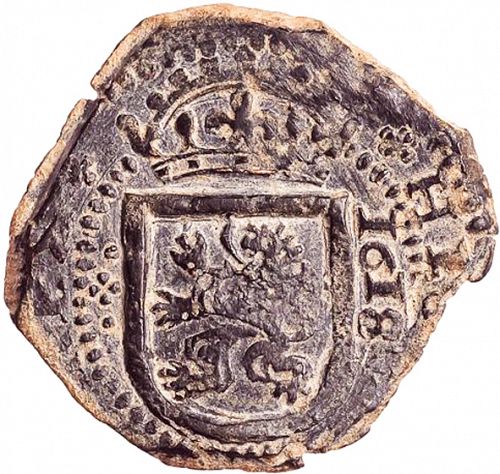 8 Maravedies Reverse Image minted in SPAIN in 1618 (1598-21  -  FELIPE III)  - The Coin Database