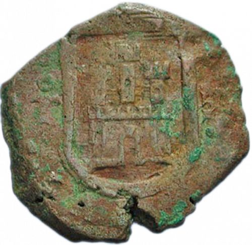 8 Maravedies Obverse Image minted in SPAIN in 1622 (1621-65  -  FELIPE IV)  - The Coin Database