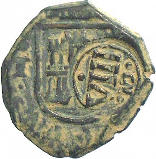 8 Maravedies Obverse Image minted in SPAIN in 1641 (1621-65  -  FELIPE IV)  - The Coin Database