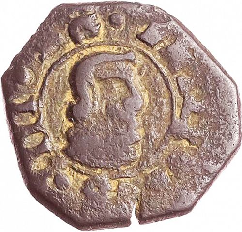8 Maravedies Obverse Image minted in SPAIN in 1661M (1621-65  -  FELIPE IV)  - The Coin Database