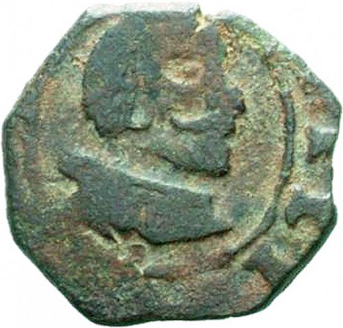 8 Maravedies Obverse Image minted in SPAIN in 1661R (1621-65  -  FELIPE IV)  - The Coin Database