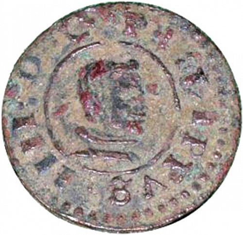 8 Maravedies Obverse Image minted in SPAIN in 1662R (1621-65  -  FELIPE IV)  - The Coin Database