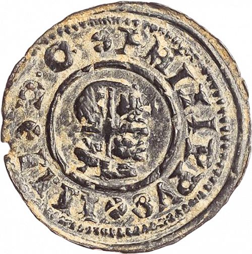 8 Maravedies Obverse Image minted in SPAIN in 1662Y (1621-65  -  FELIPE IV)  - The Coin Database