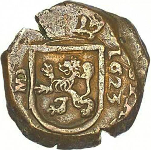 8 Maravedies Reverse Image minted in SPAIN in 1623 (1621-65  -  FELIPE IV)  - The Coin Database