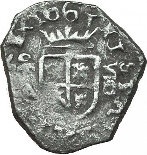8 Maravedies Reverse Image minted in SPAIN in 1661 (1621-65  -  FELIPE IV)  - The Coin Database