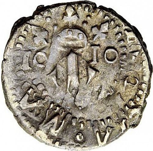 Novenet Reverse Image minted in SPAIN in 1610 (1598-21  -  FELIPE III - Local Coinage)  - The Coin Database