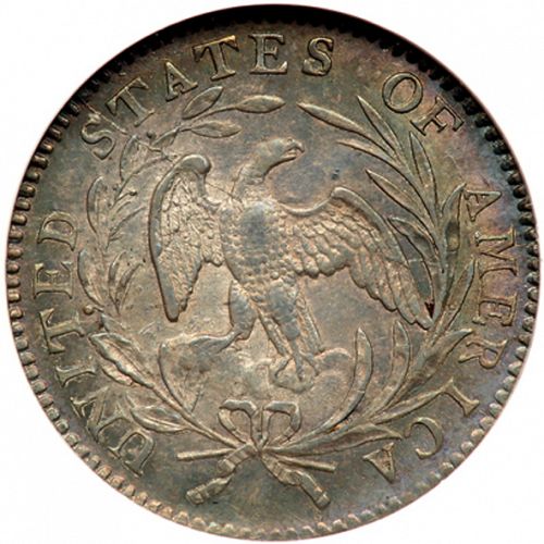 10 cent Reverse Image minted in UNITED STATES in 1796 (Draped Bust - Small eagle reverse)  - The Coin Database