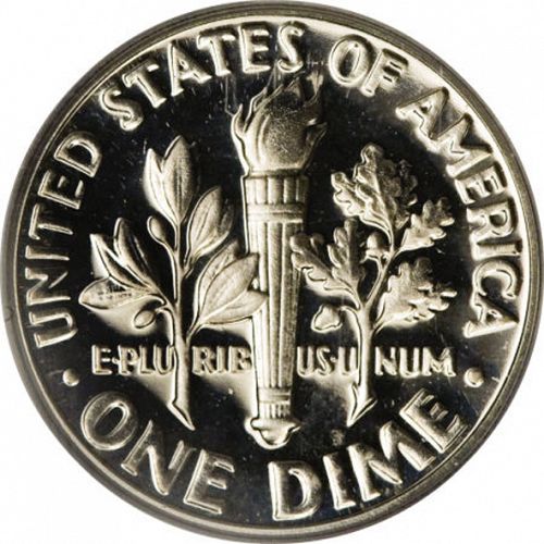 10 cent Reverse Image minted in UNITED STATES in 1968S (Roosevelt)  - The Coin Database
