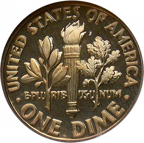 10 cent Reverse Image minted in UNITED STATES in 1981S (Roosevelt)  - The Coin Database