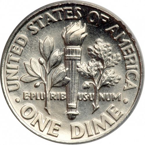 10 cent Reverse Image minted in UNITED STATES in 1996W (Roosevelt)  - The Coin Database