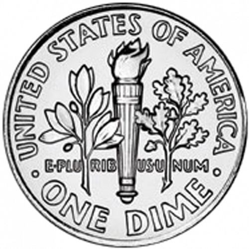 10 cent Reverse Image minted in UNITED STATES in 2012P (Roosevelt)  - The Coin Database
