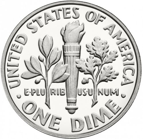 10 cent Reverse Image minted in UNITED STATES in 2013S (Roosevelt)  - The Coin Database