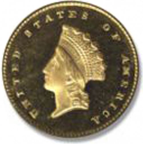 1 dollar Obverse Image minted in UNITED STATES in 1855 (Seated Liberty - No motto)  - The Coin Database