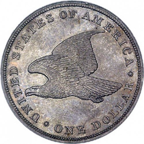 1 dollar Reverse Image minted in UNITED STATES in 1839 (Gobrecht)  - The Coin Database