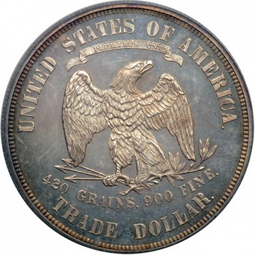 1 dollar Reverse Image minted in UNITED STATES in 1873 (Trade)  - The Coin Database
