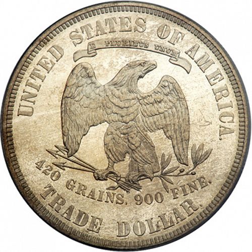 1 dollar Reverse Image minted in UNITED STATES in 1879 (Trade)  - The Coin Database