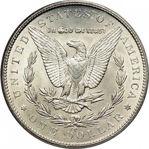 1 dollar Reverse Image minted in UNITED STATES in 1879CC (Morgan)  - The Coin Database