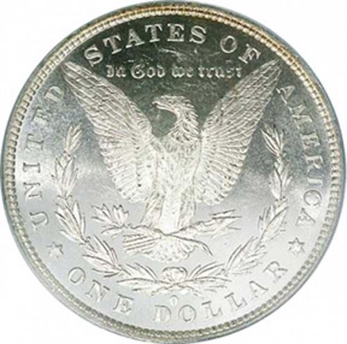 1 dollar Reverse Image minted in UNITED STATES in 1879O (Morgan)  - The Coin Database