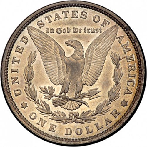 1 dollar Reverse Image minted in UNITED STATES in 1879 (Morgan)  - The Coin Database