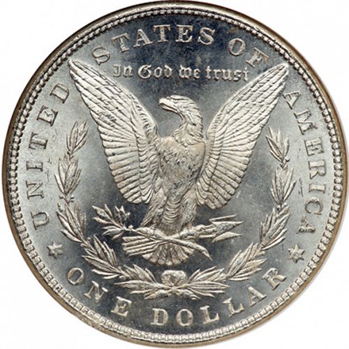 1 dollar Reverse Image minted in UNITED STATES in 1882 (Morgan)  - The Coin Database