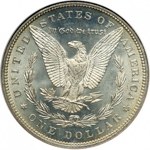 1 dollar Reverse Image minted in UNITED STATES in 1884 (Morgan)  - The Coin Database