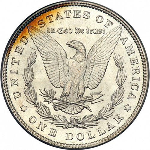 1 dollar Reverse Image minted in UNITED STATES in 1885 (Morgan)  - The Coin Database