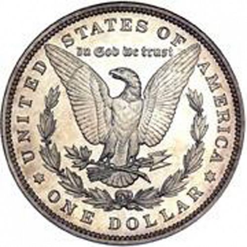 1 dollar Reverse Image minted in UNITED STATES in 1888 (Morgan)  - The Coin Database
