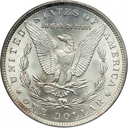 1 dollar Reverse Image minted in UNITED STATES in 1890 (Morgan)  - The Coin Database