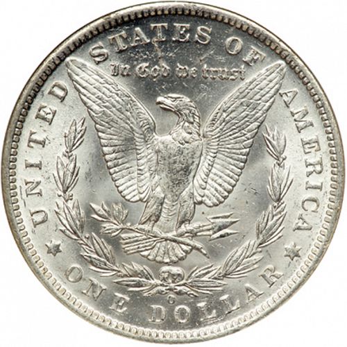 1 dollar Reverse Image minted in UNITED STATES in 1890O (Morgan)  - The Coin Database