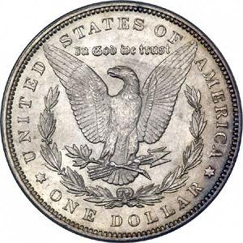 1 dollar Reverse Image minted in UNITED STATES in 1892 (Morgan)  - The Coin Database