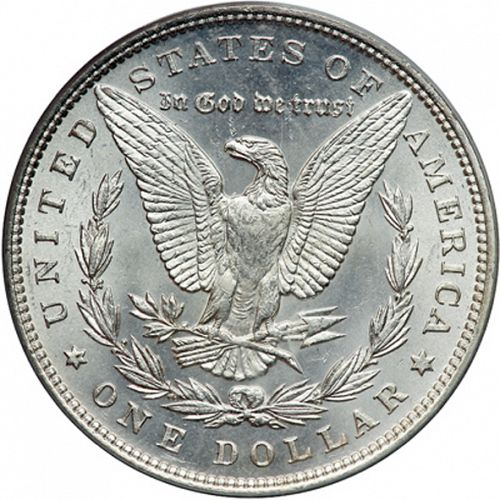 1 dollar Reverse Image minted in UNITED STATES in 1894 (Morgan)  - The Coin Database