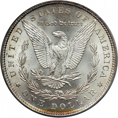1 dollar Reverse Image minted in UNITED STATES in 1897 (Morgan)  - The Coin Database