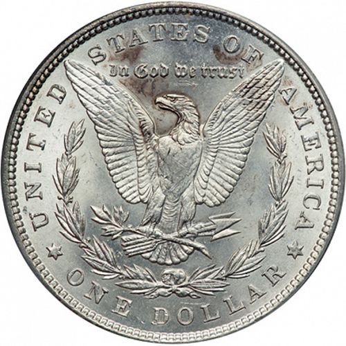 1 dollar Reverse Image minted in UNITED STATES in 1900 (Morgan)  - The Coin Database