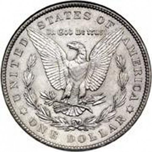 1 dollar Reverse Image minted in UNITED STATES in 1901 (Morgan)  - The Coin Database