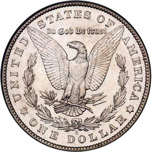 1 dollar Reverse Image minted in UNITED STATES in 1901S (Morgan)  - The Coin Database