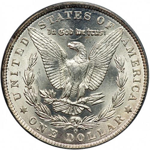 1 dollar Reverse Image minted in UNITED STATES in 1903O (Morgan)  - The Coin Database