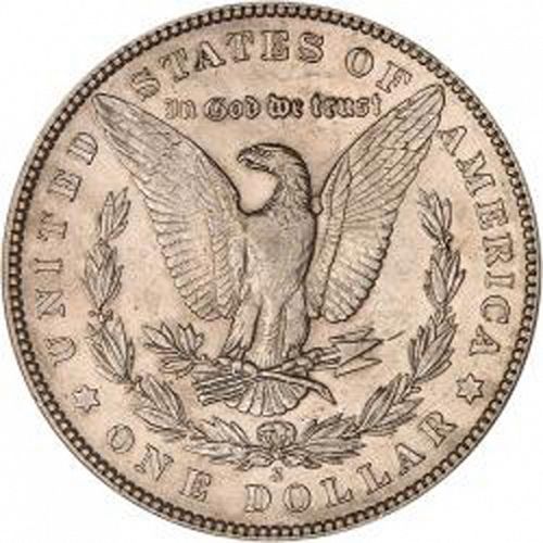 1 dollar Reverse Image minted in UNITED STATES in 1903S (Morgan)  - The Coin Database