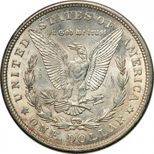 1 dollar Reverse Image minted in UNITED STATES in 1921D (Morgan)  - The Coin Database