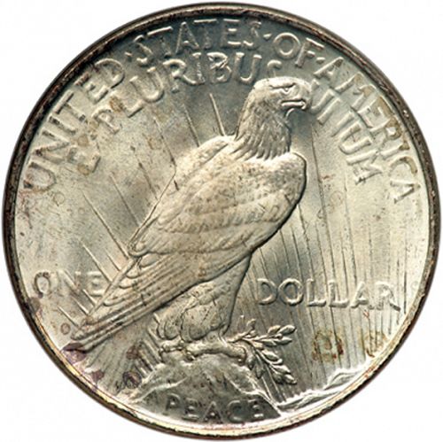 1 dollar Reverse Image minted in UNITED STATES in 1924 (Peace)  - The Coin Database