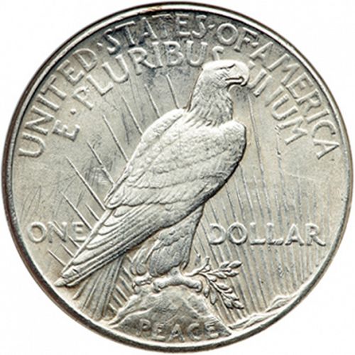 1 dollar Reverse Image minted in UNITED STATES in 1928 (Peace)  - The Coin Database
