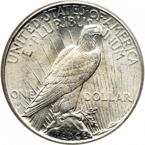1 dollar Reverse Image minted in UNITED STATES in 1928S (Peace)  - The Coin Database