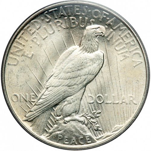 1 dollar Reverse Image minted in UNITED STATES in 1935 (Peace)  - The Coin Database